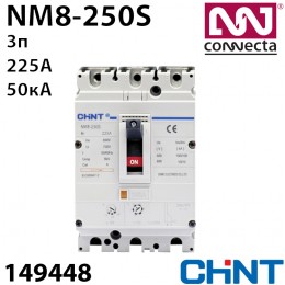 Автоматичний шафовий вимикач CHINT NM8-250S 225A 3P