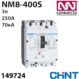 Автоматичний шафовий вимикач CHINT NM8-400S 250A 3P