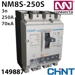 Шафовий вимикач CHINT NM8S-250S 250A 3P