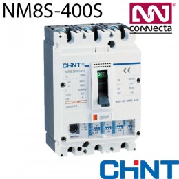 Автоматичний вимикач з регульованим розчеплювачем CHINT NM8S-400S 250A 3P