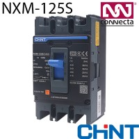 Силовий автоматичний вимикач CHINT NXM-125S/3Р 100A 25кА у відлитому корпусі 