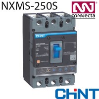 Автомат NXMS-250S(F)/3Р 250A 50кА з електронним розчіплювачем