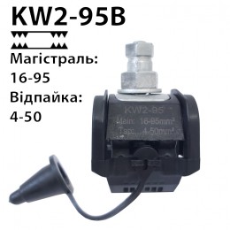 Затискач проколюючий KW2-95 (16-95/4-50)
