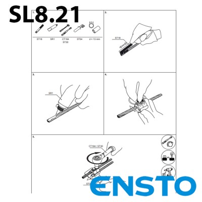 Затискач зєднувальний плашковий SL8.21 (50-240)/(50-240)