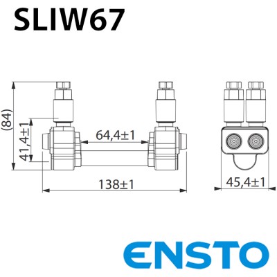 Розгалуджуючий проколюючий затискач SLIW67 4х(6-35)